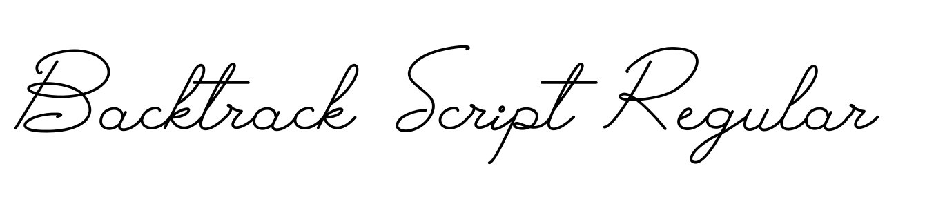 Backtrack Script Regular
